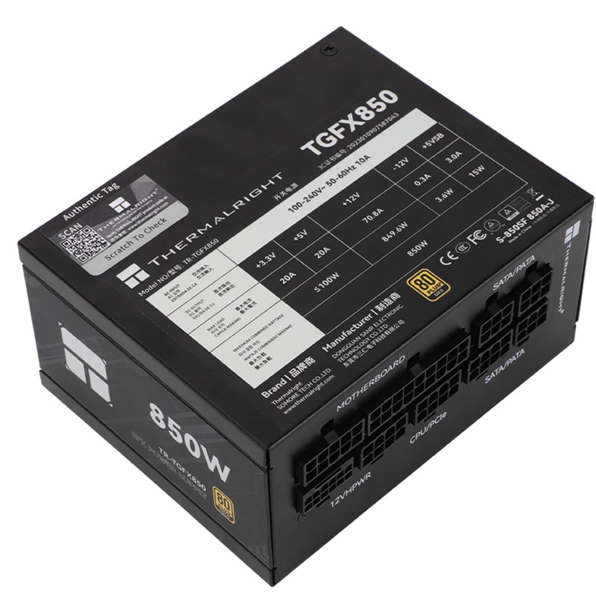 Sfx Power Supply 850W Gold - [AC18 Digital]/ TR-TGFX850 Alimentatore per Case