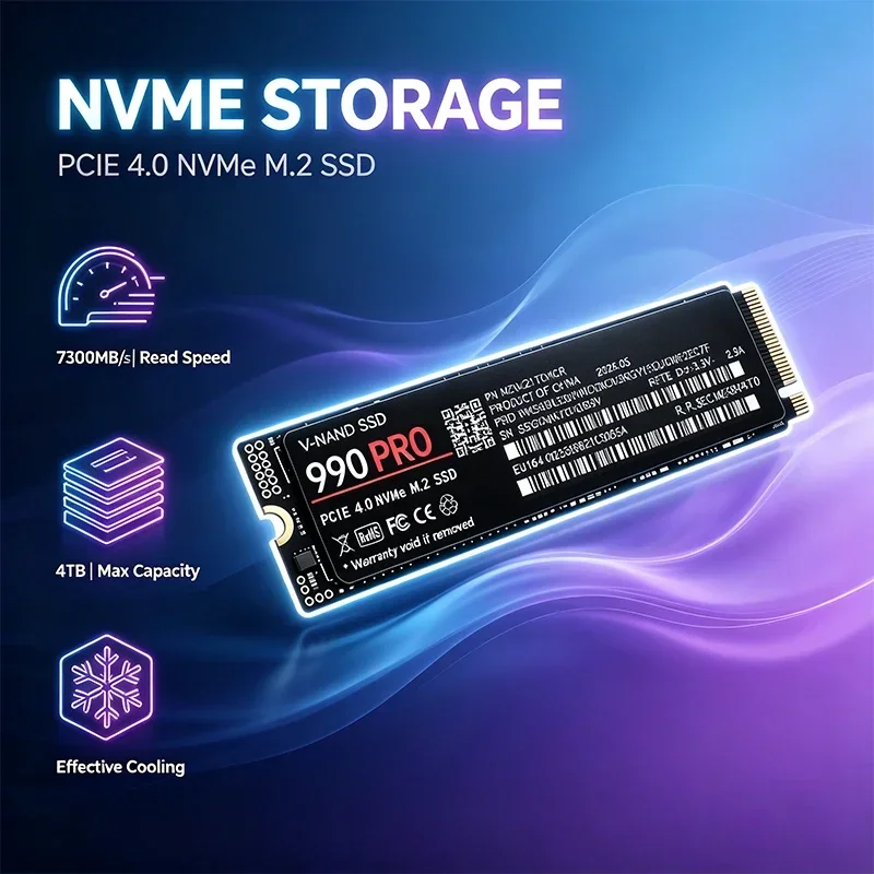 SSD M.2 NVMe Gaming Drive 990  - M.2 Nvme 4Tb Pcie 4.0 Ssd recensione e prezzo