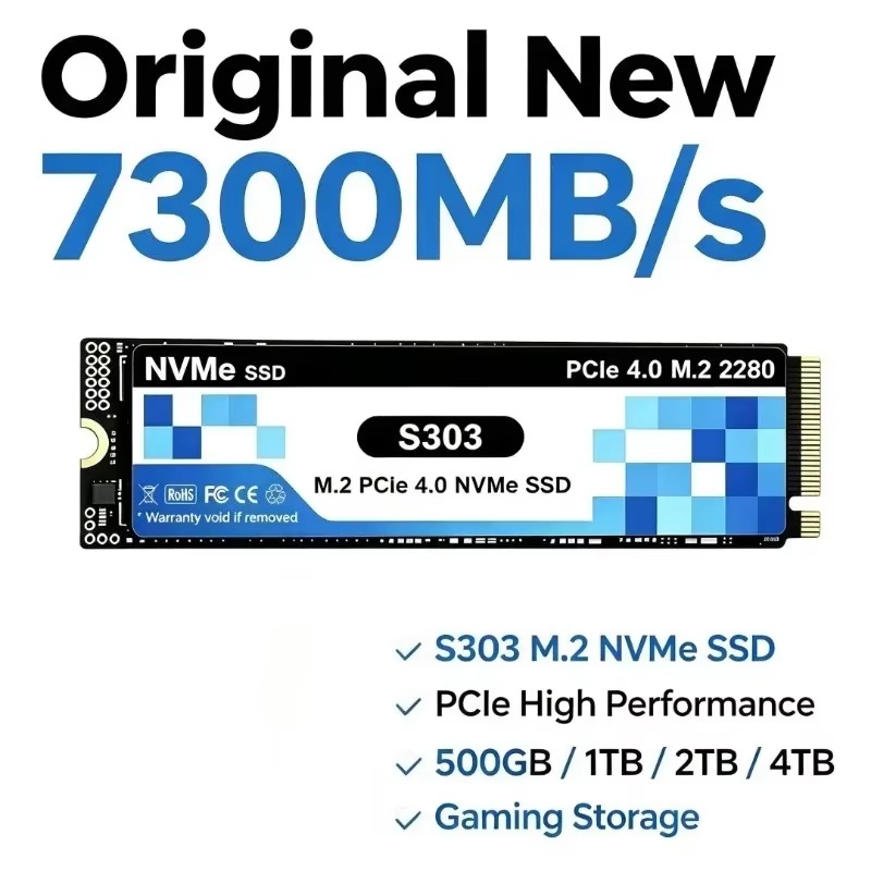 SSD interno S303 M.2 NVMe da 5 - M.2 Nvme 4Tb Pcie 4.0 Ssd recensione e prezzo