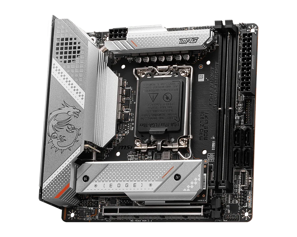 Scheda madre MSI MPG Z790I EDG - Lga 1700 Ddr5 Itx Motherboard recensione e prezzo